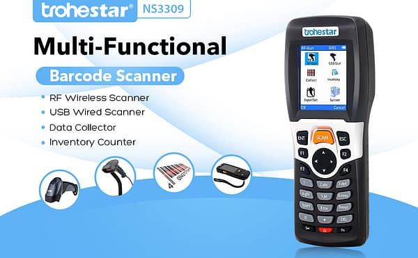 Wireless Barcode Data Collector NewScan NS-3306 - Image 7