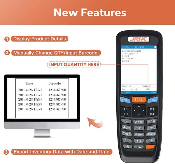 Barcode Data Collector NewScan NS-6606 - Image 4