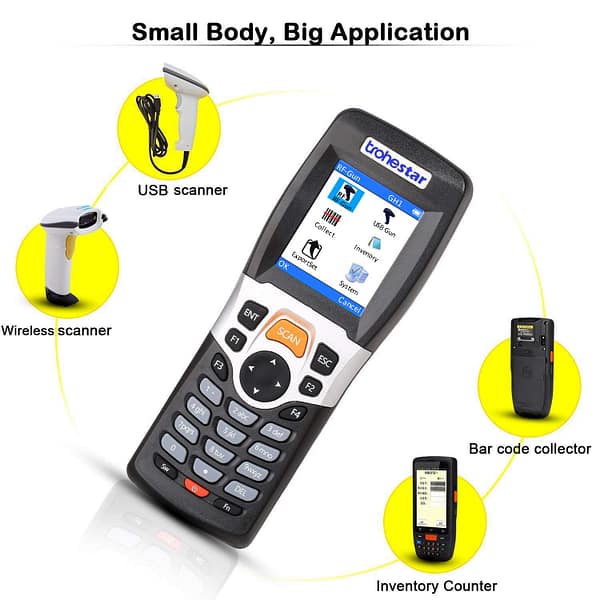 Wireless Barcode Data Collector NewScan NS-3306 - Image 3