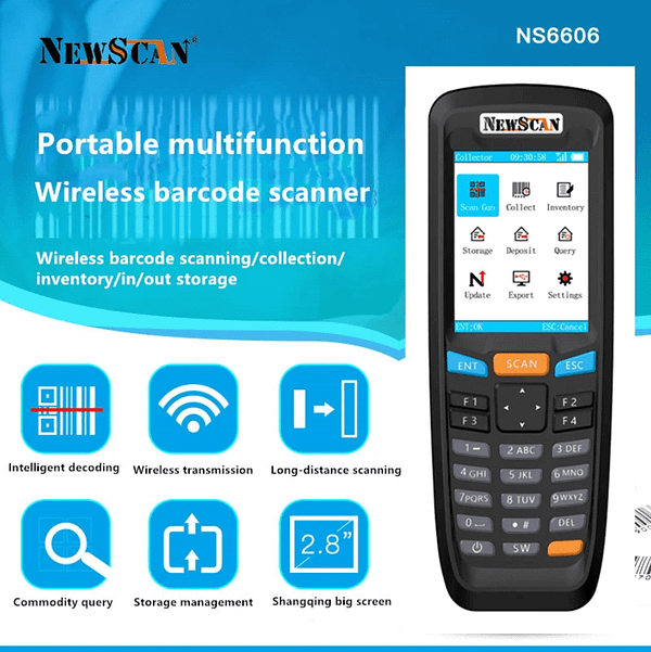 Barcode Data Collector NewScan NS-6606