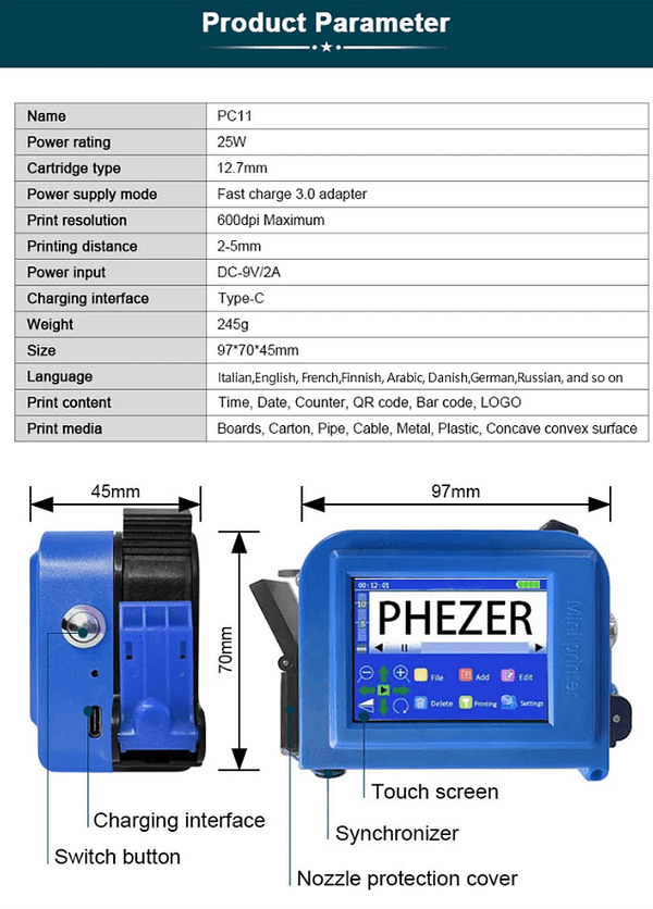 Mini Inkjet Printer Price in Pakistan